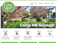Tablet Screenshot of camphillborough.com